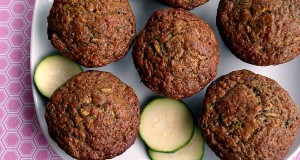 Zucchini and Flax Seed Muffins
