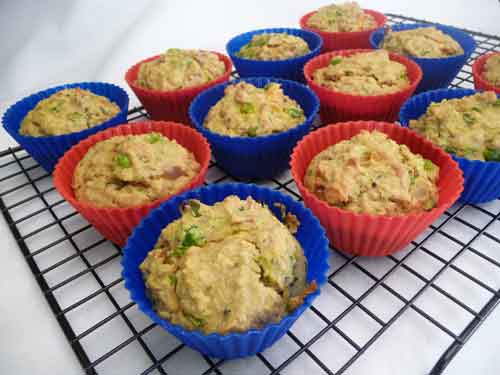 Savory Oat Muffins