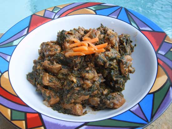 Chicken Curry with Spinach