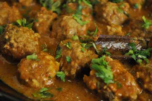 Chicken Kofta Curry