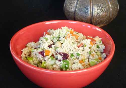 Couscous Salad – Healthy Lunch Recipe