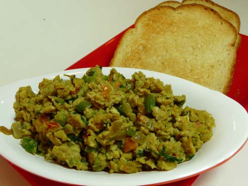 Egg Bhurji (Masala Egg Scramble)