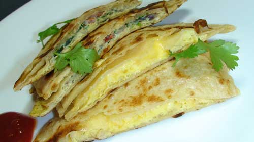 Masala Egg Paratha