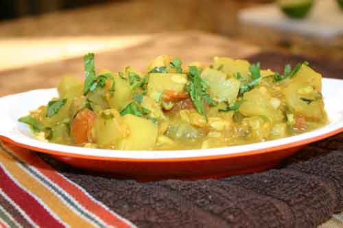 Lauki Subzi (Simple Bottle Gourd Dish)