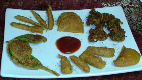 Pakodas – Crispy Fried Fritters