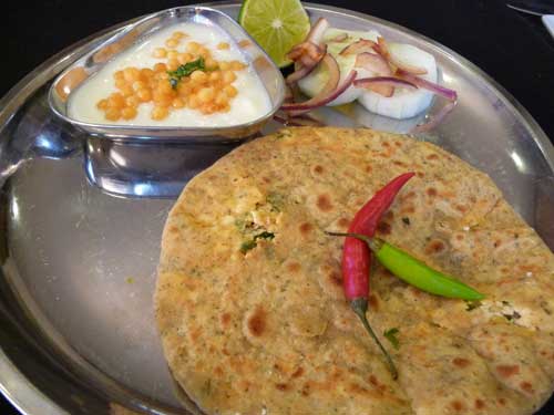 Paneer Paratha – Stuffed Bread