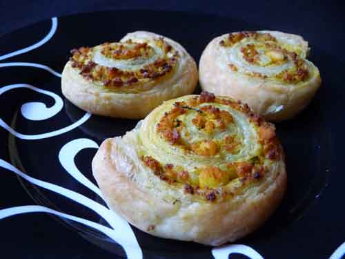 Paneer Pinwheels