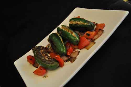 Sauteed Stuffed Jalapenos