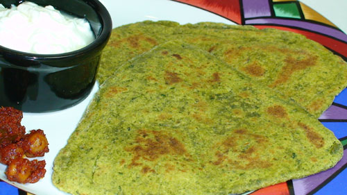 Spinach Paratha