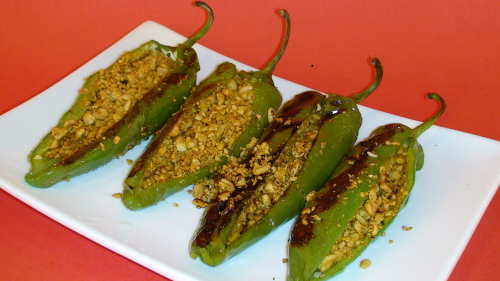 Stuffed Peppers – Indian Appetizer Recipe