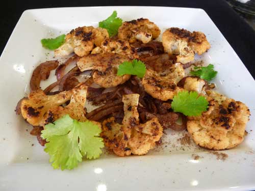 Tawa Gobi – Pan Seared Cauliflower