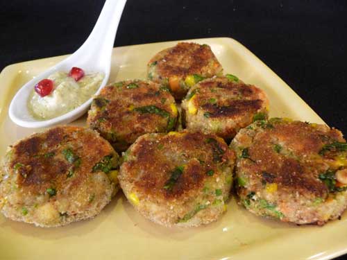 Vegetable Cutlets Recipe