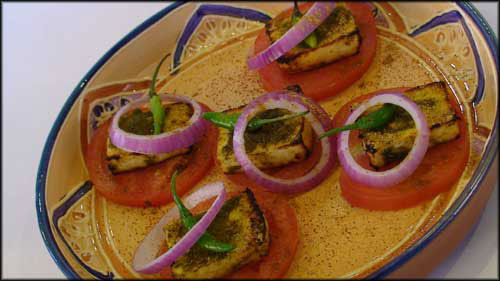 Roasted Chutney Paneer