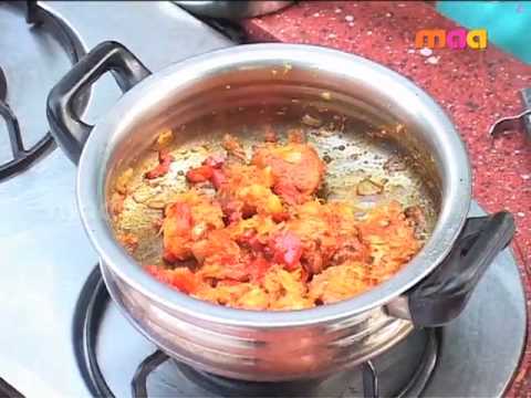 Capsicum chicken curry