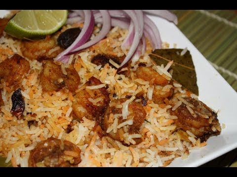 Prawns Dum Biryani