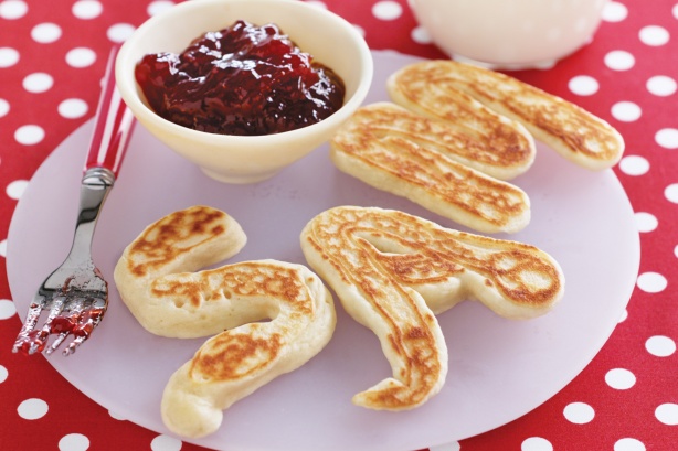 Alphabet pikelets