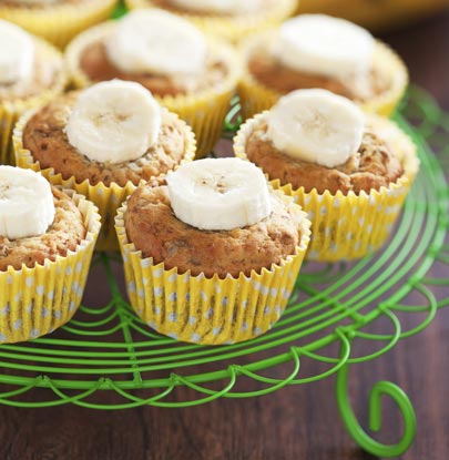 Apple Banana Cupcakes