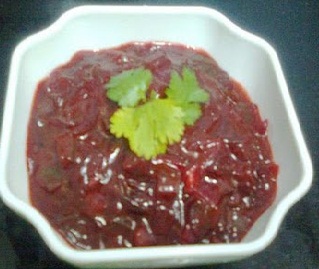 Beetroot Capsicum Curry