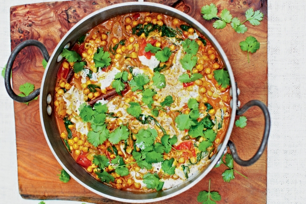 Das’s chickpea curry