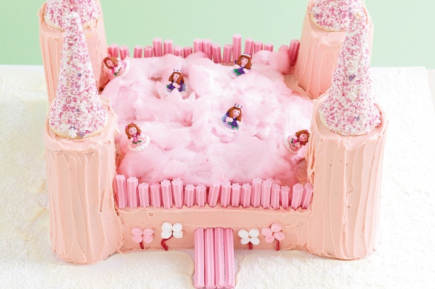 Fairy castle cake