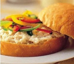 Marinated Peppers Sandwich