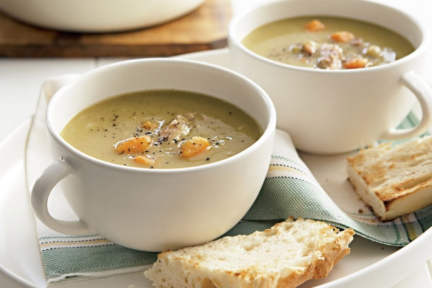 Pea & ham soup