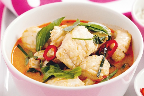 Penang fish curry