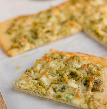 Pesto Chicken Pizza