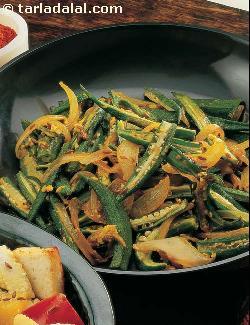 Pyazwali Bhindi