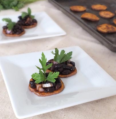 Sweet Potato Canapes