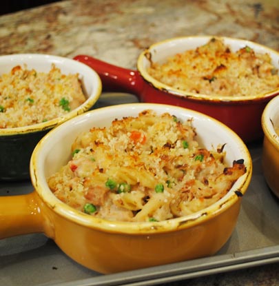 Individual Tuna Casserole