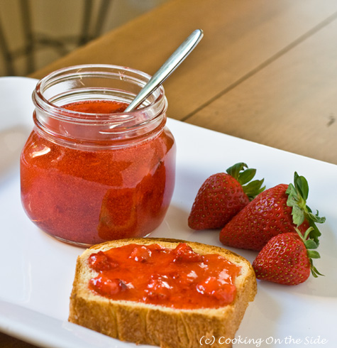 Easy Quick Strawberry Jam