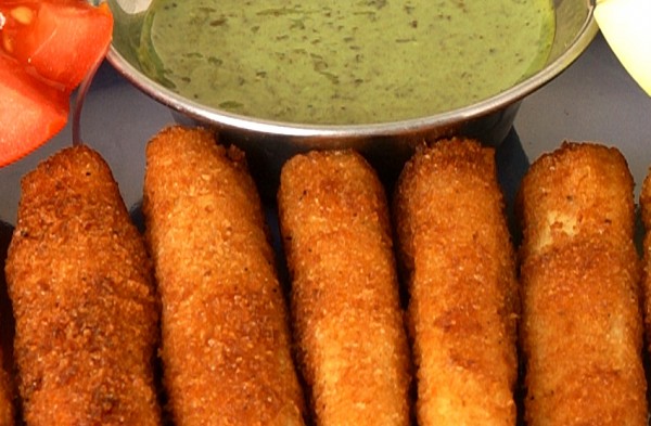 Jain Raw Banana Croquettes