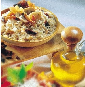 5 Spice Mushroom Rice