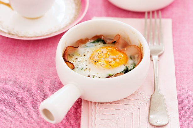 Baked eggs