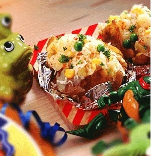 Baked Potatoes ( Cooking with Kids)