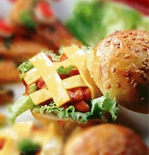 Bean and Cheese Burgers