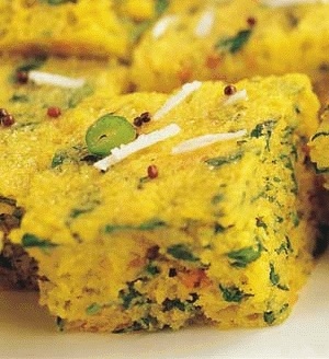 Chawli Methi Dhokla