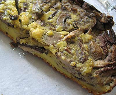 Baked Mushroom Pancakes