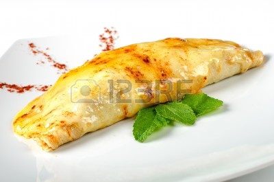 Baked Pancakes In Paprika Sauce