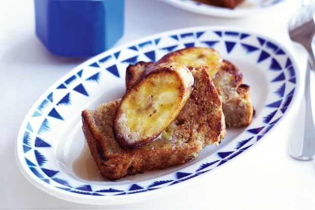 Banana and coconut bread