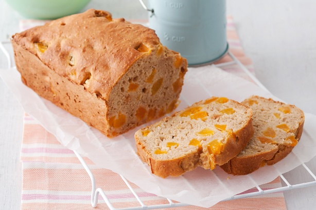 Apple and apricot loaf