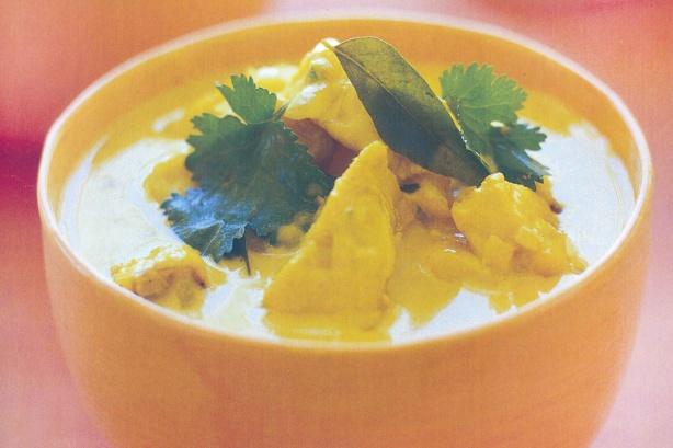 Fish in coconut milk