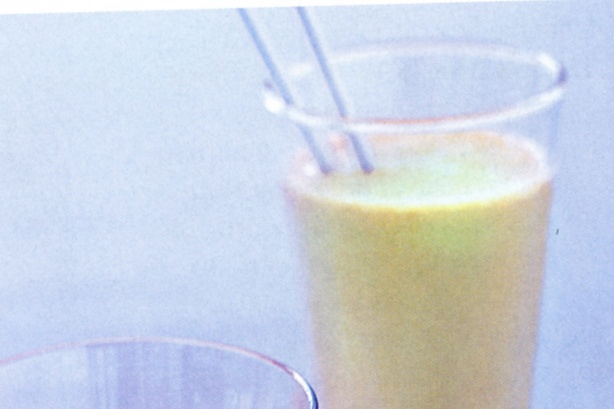 Banana and milo smoothie