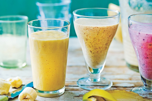 Banana smoothies