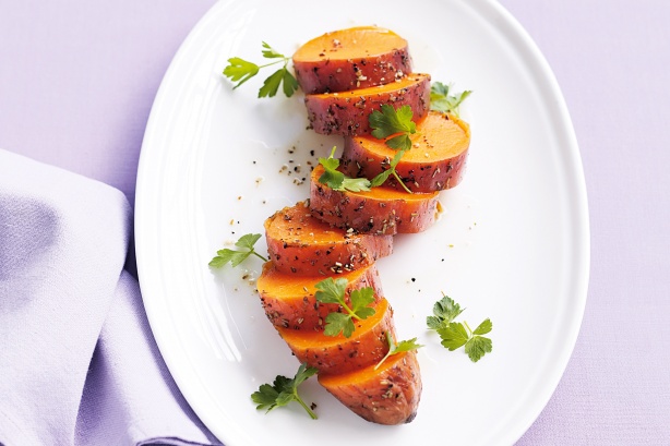 Barbecued Tuscan sweet potato