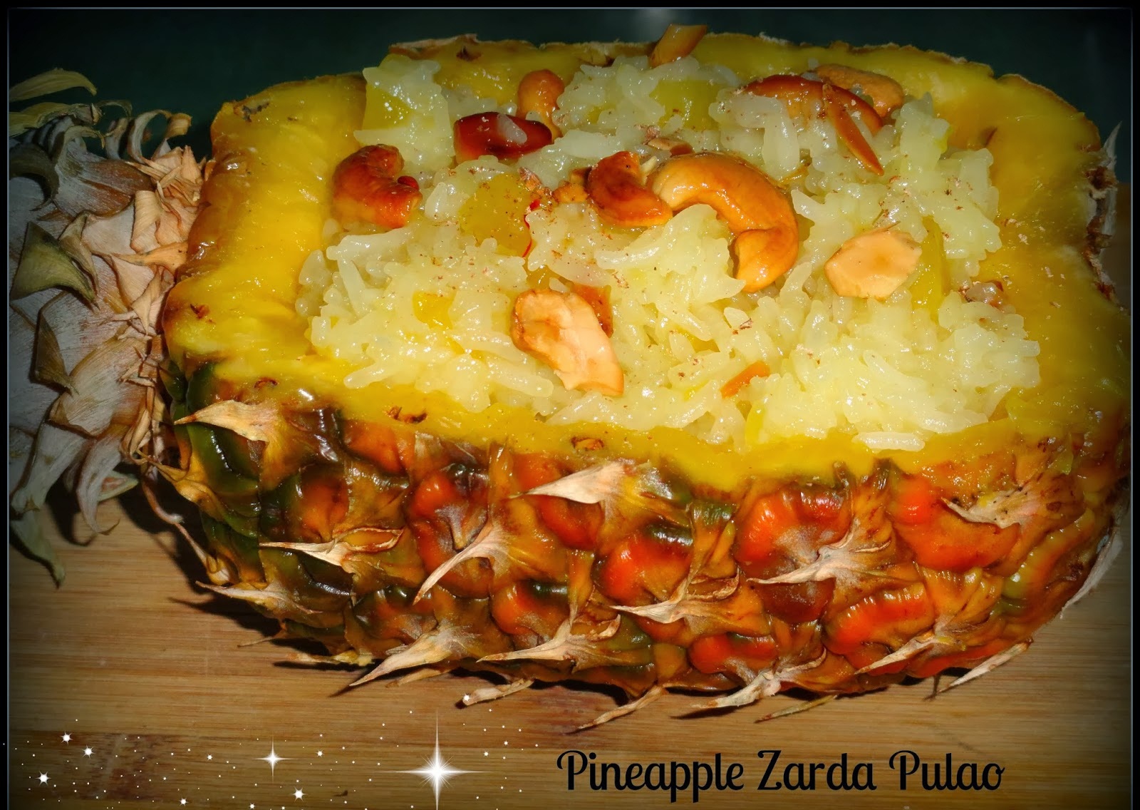 Pineapple Zarda Pulao