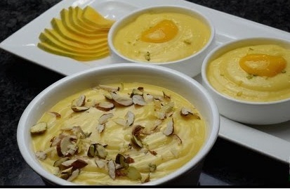 Mango Sour Cream Dessert