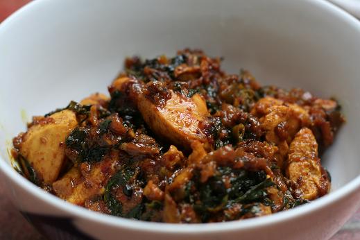 Methi chicken