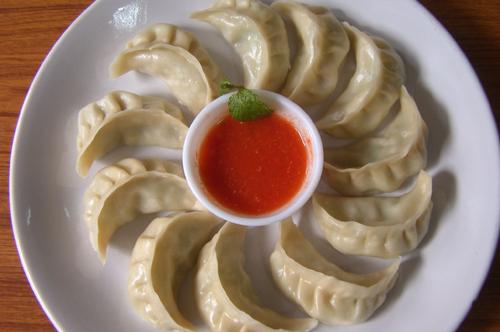 Veggie Momos Perogies